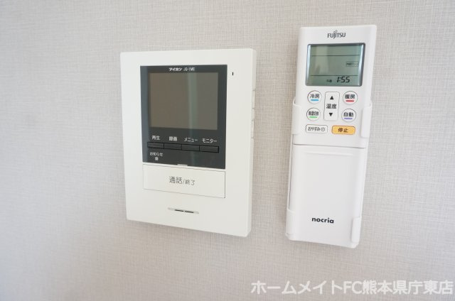 熊本市中央区春竹町大字春竹のアパートのセキュリティ