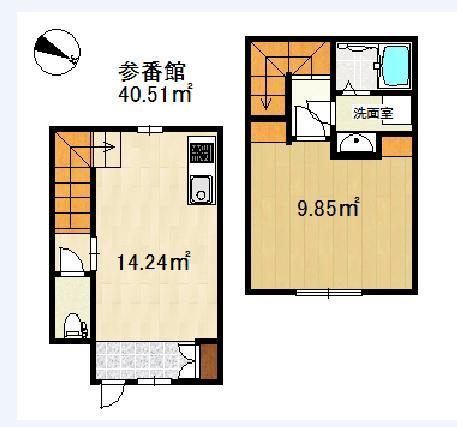 【間取り】 | 博多なでしこ町家