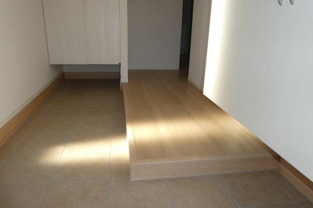 Ｄ－ｒｏｏｍ中庄Ｄの玄関