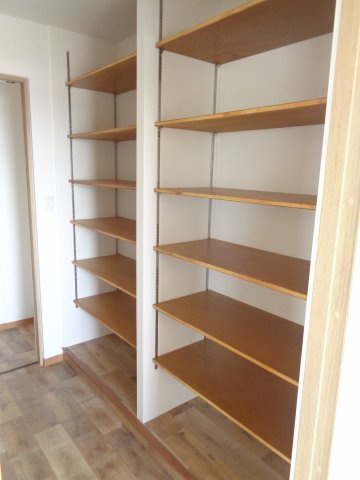 エヴァグリーンの収納