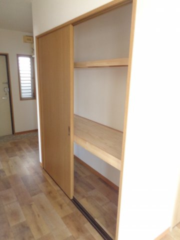 エヴァグリーンの収納