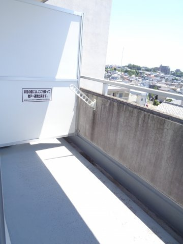 エヴァグリーンのバルコニー