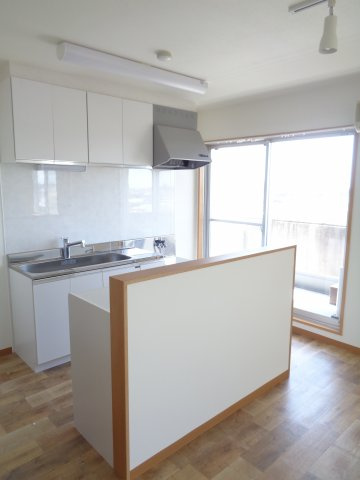 エヴァグリーンのキッチン