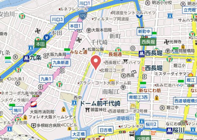 【地図】 | プレサンス北堀江