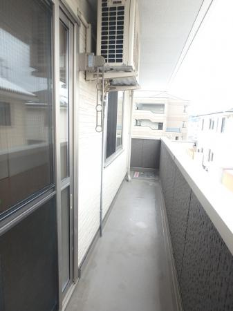 サニーハウスのバルコニー