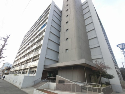 【外観】 | 大島住宅 | 総戸数９８戸、昭和４６年月１築、家族の一員のペット飼育可能♪（規約有）