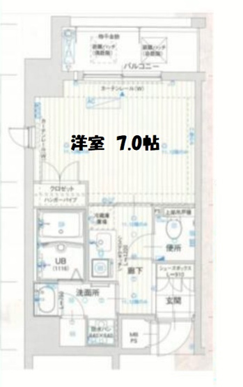 【間取り】 | エイペックス京町堀