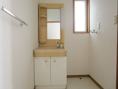 【その他】 | ゆうとぴあＡ | 洗濯機置場と洗面化粧台