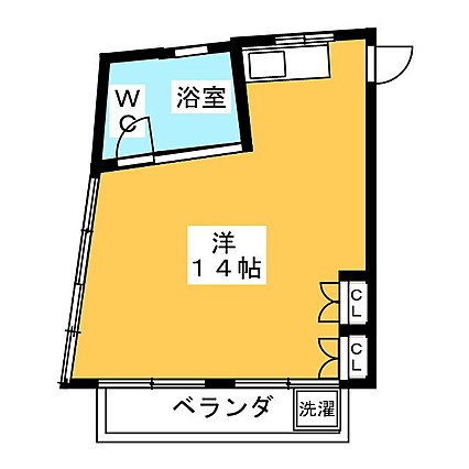 ハプニングタワー曙橋の間取り