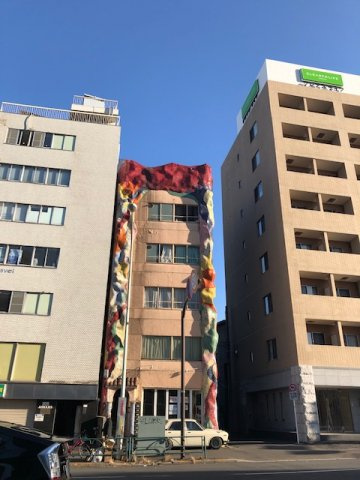 ハプニングタワー曙橋の外観