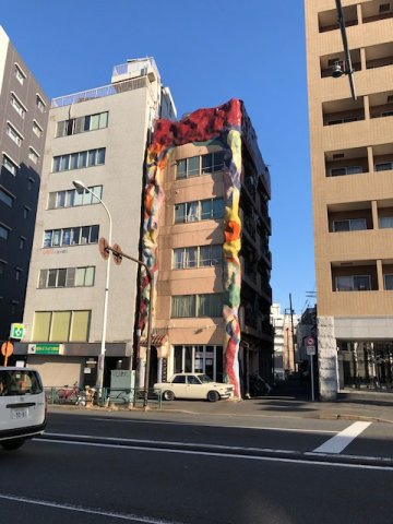 ハプニングタワー曙橋の外観