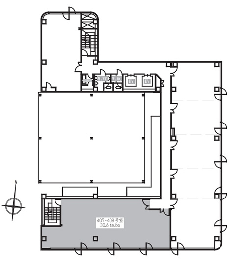 【間取り】 | 若杉センタービル別館