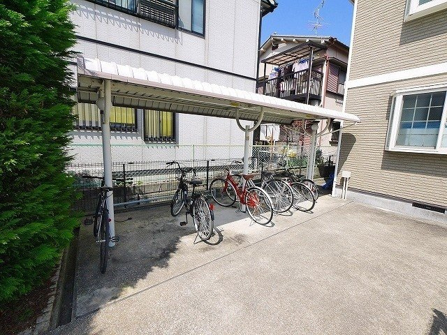 ジェルメのその他共用部分|駐輪場