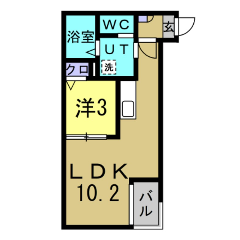 ステラ三吉町の間取り