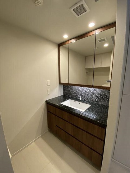 文京区小石川１丁目の賃貸マンションのその他|洗面