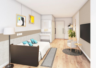 【洋室】 | 介護付有料老人ホーム　のぞみ | 1人部屋参考画像