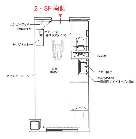 【間取り】 | 介護付有料老人ホーム　のぞみ