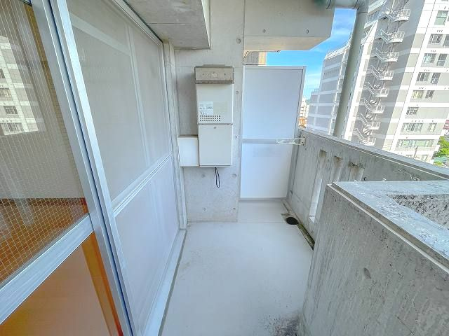 グランコート鷹匠町のバルコニー|お洗濯にも便利なバルコニー付き