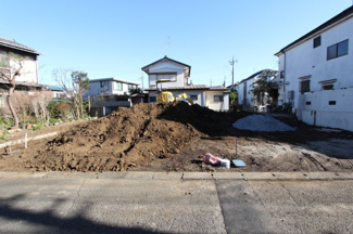 【外観】 | 土地面積：128.67㎡
建物面積：86.67㎡