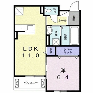 【間取り】 | シャルール　メゾン　Ⅱ