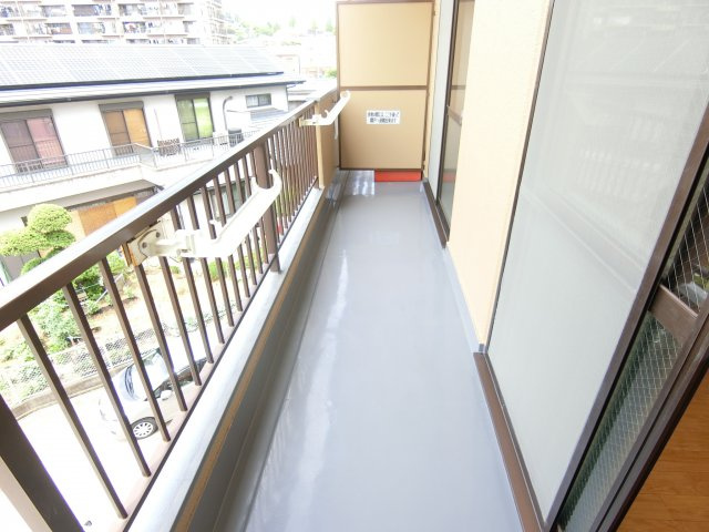 サンハイツ今熊のバルコニー