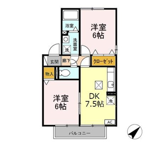 【間取り】 | トリヴァンベール　C