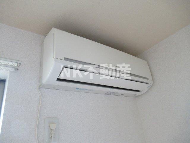 【設備】 | シロイエ石切（石切賃貸） | エアコン3台付きです