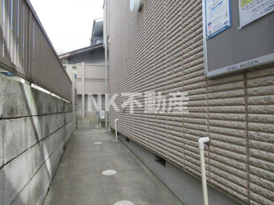 【エントランス】 | シャルマン・ドミール（河内永和賃貸） | 敷地内です