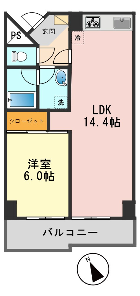 グレイスコートの間取り