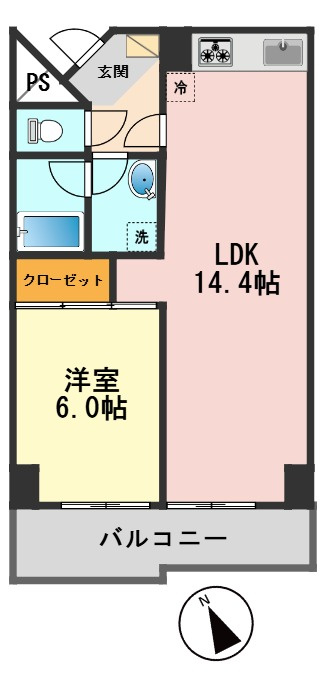 グレイスコートの間取り