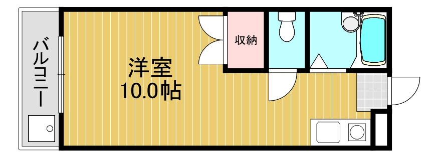 平和寮の間取り