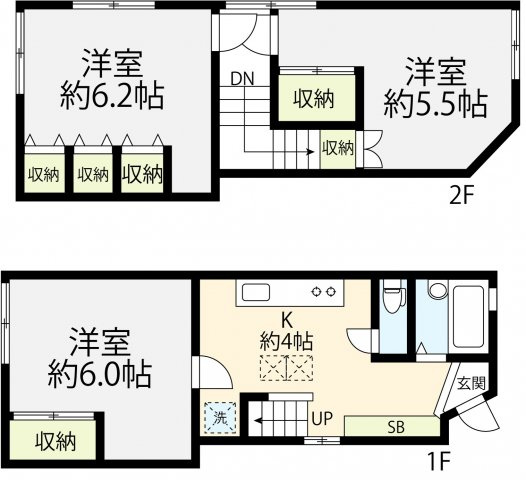 【間取り】 | 富久町戸建て