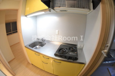 【キッチン】 | ヴィラタワー谷町 | きれいなキッチンです