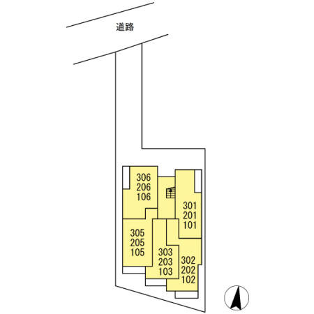 ルミエールの区画図