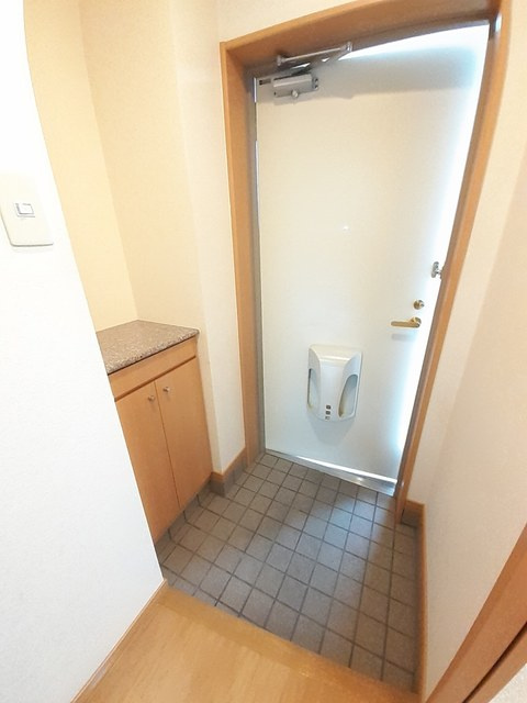 グランソーレの玄関