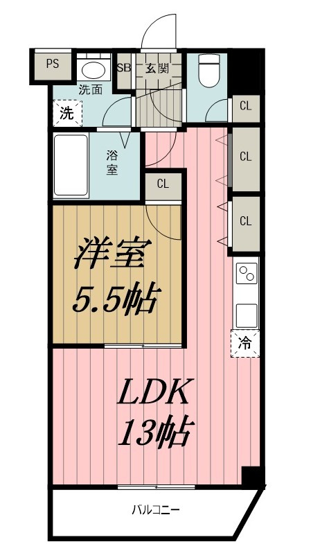 KENEDIX千葉中央の間取り