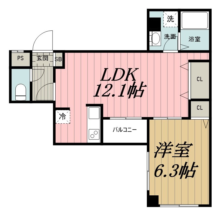 KENEDIX千葉中央の間取り
