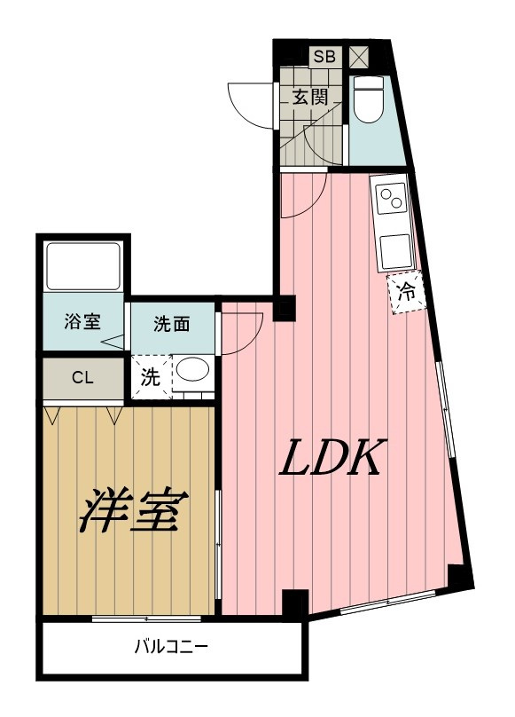 プレシア千葉中央の間取り