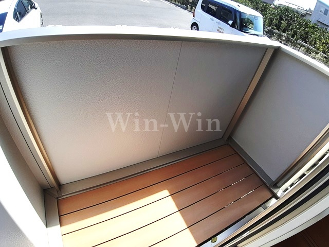 まほろ館のバルコニー