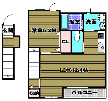 メゾンドソレイユの間取り