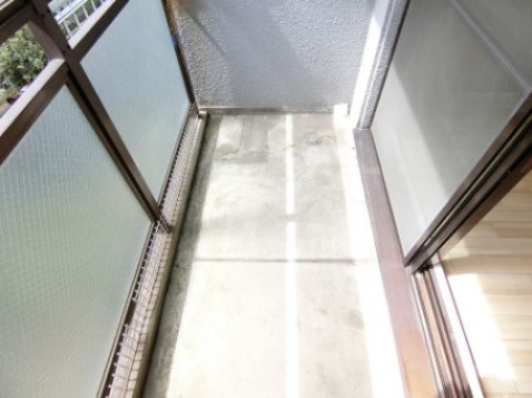 アデューウエダのバルコニー