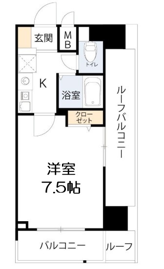 【間取り】 | エスリード福島駅前