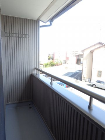 テラスハウス渡辺Ⅱのバルコニー