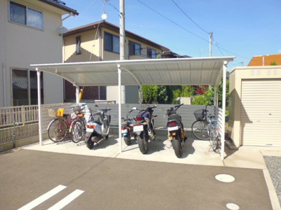 【その他共用部分】 | ハピネスオリーブ | 駐輪場