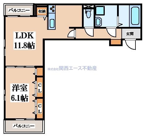 【間取り】 | ロン・ボヌール弁天池公園Ⅰ