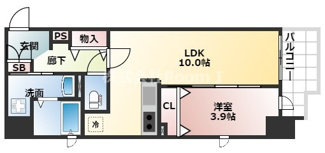 【間取り】 | アヴェニール北浜