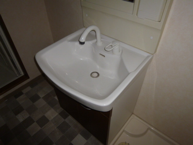 スタイリッシュ・レジデンスⅡの独立洗面台