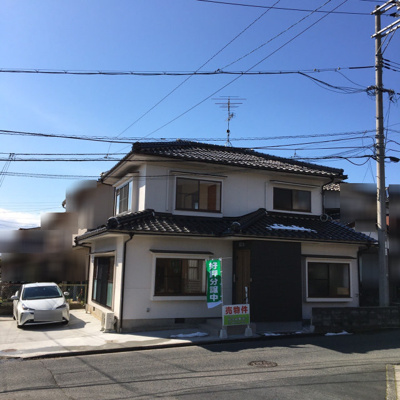 【前面道路含む現地写真】 | 鳥取市浜坂3丁目中古戸建て