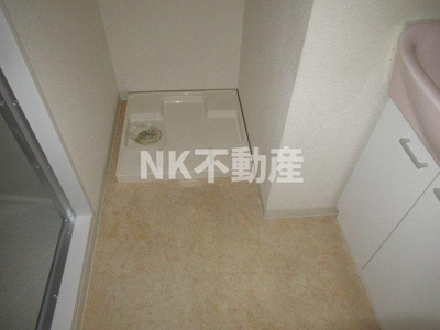 【洗面所】 | メルディアキューブやえのさと（八戸ノ里賃貸） | 洗面所です