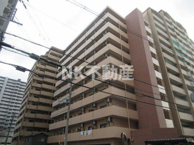 【外観】 | メルディアキューブやえのさと（八戸ノ里賃貸） | きれいな外観です